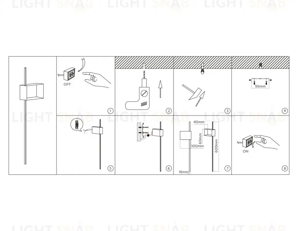 Настенный светильник Ambrella Light Comfort FL75833 FL75833