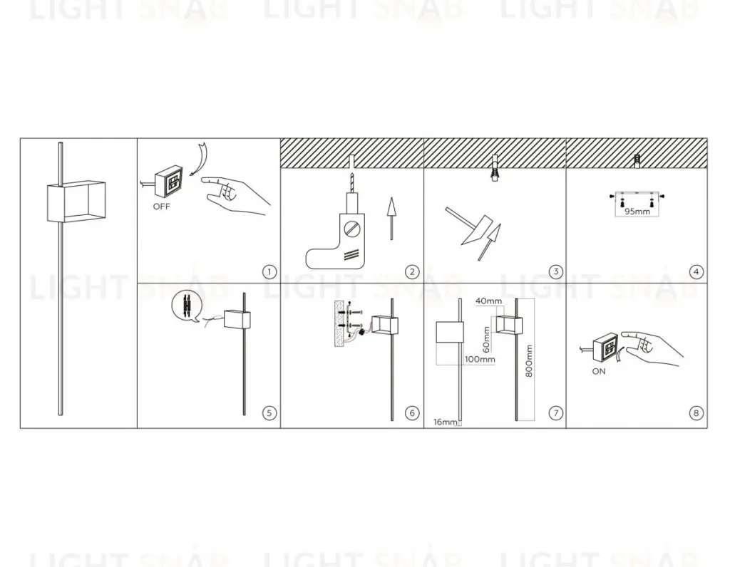 Настенный светильник Ambrella Light Comfort FL75841 FL75841