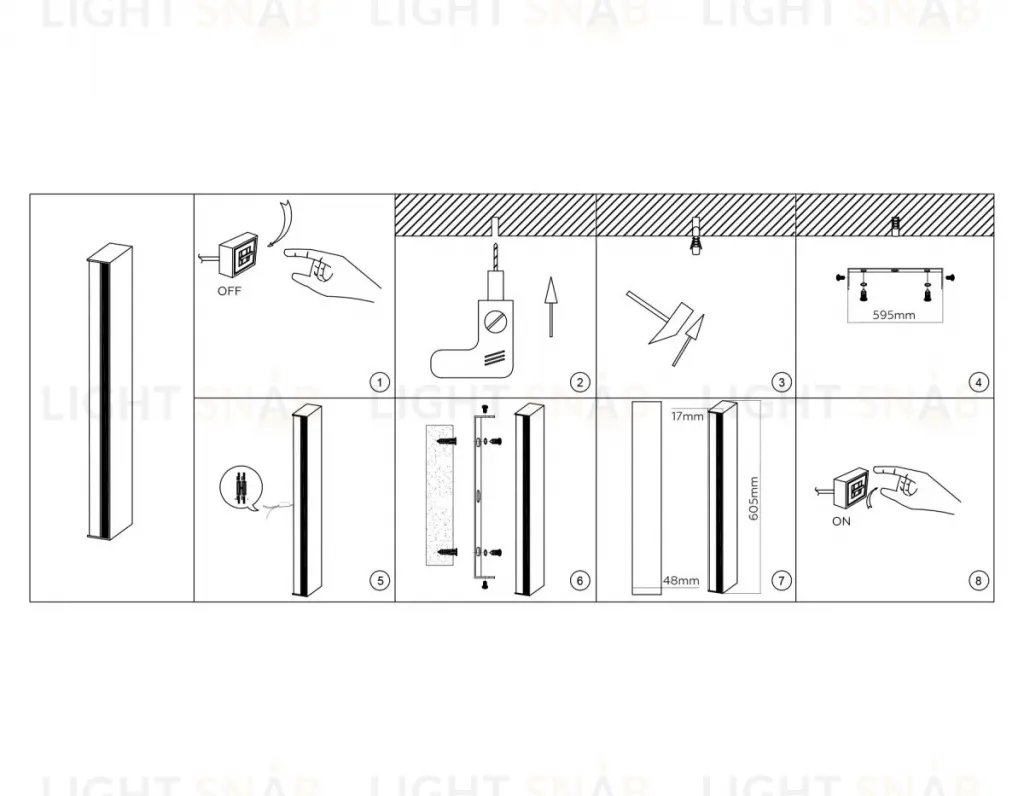 Настенный светильник Ambrella Light Comfort FL76139 FL76139