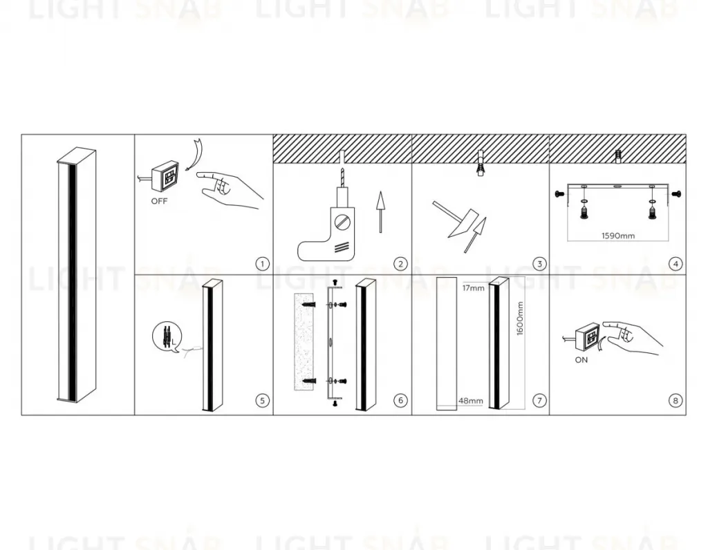 Настенный светильник Ambrella Light Comfort FL76166 FL76166