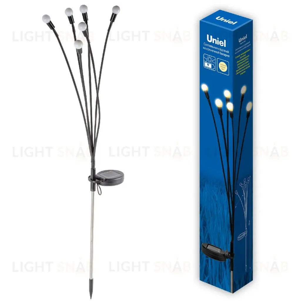 Светильник на солнечной батарее Uniel USL-S-820/PM700 FIREFLIES UL-00010563 USL-S-820/PM700 FIREFLIES