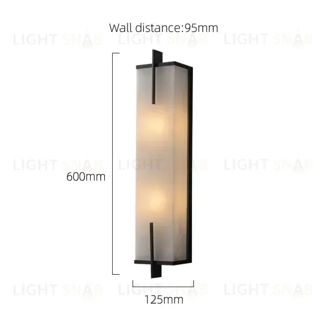 Настенный светильник DeLight Collection Wall lamp MT8856-2W black MT8856-2W black