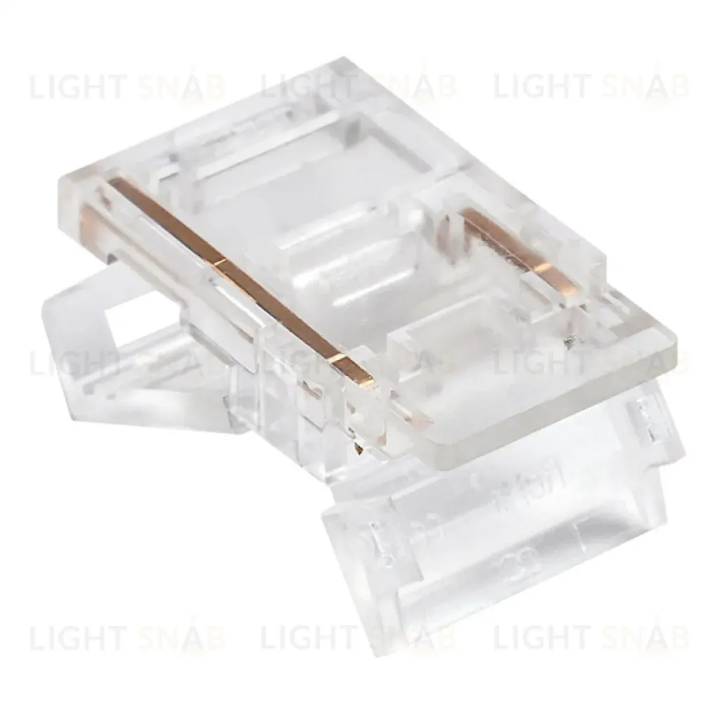 Коннектор прокалывающий тип L, T, 2 pin, для одноцветной LED ленты 10 мм, тип SMD, COB Apeyron 09-165 09-165