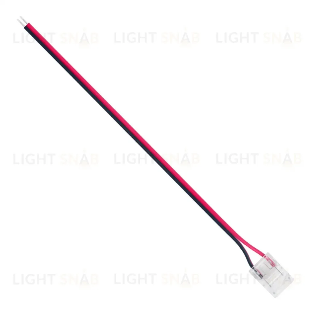 Коннектор прокалывающий для подключения, 2 pin, для одноцветной LED ленты 10 мм, тип SMD, COB Apeyron 09-167 09-167