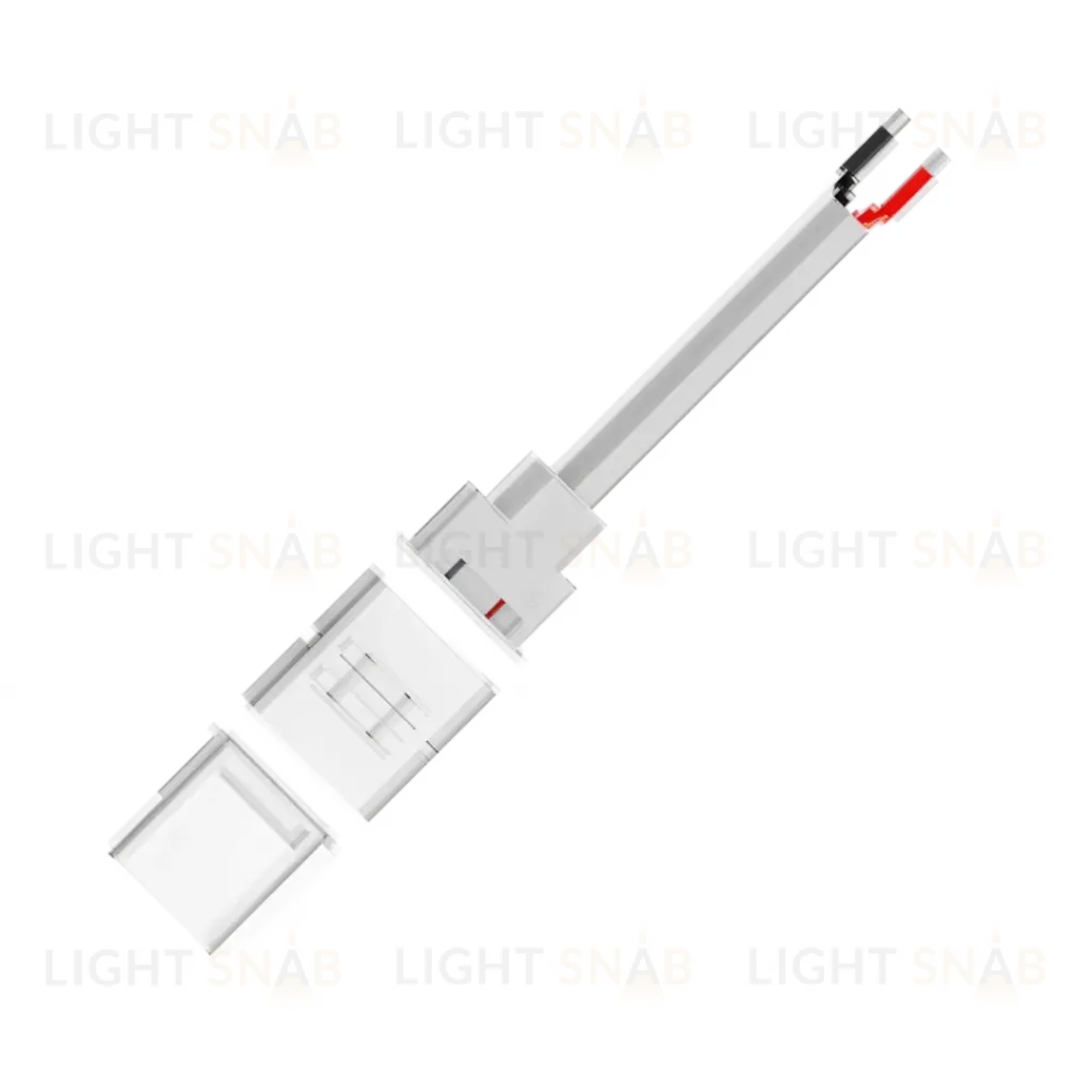 Коннектор прокалывающий для подключения, 2 pin, для одноцветной LED ленты 8-10 мм Apeyron 09-169 09-169