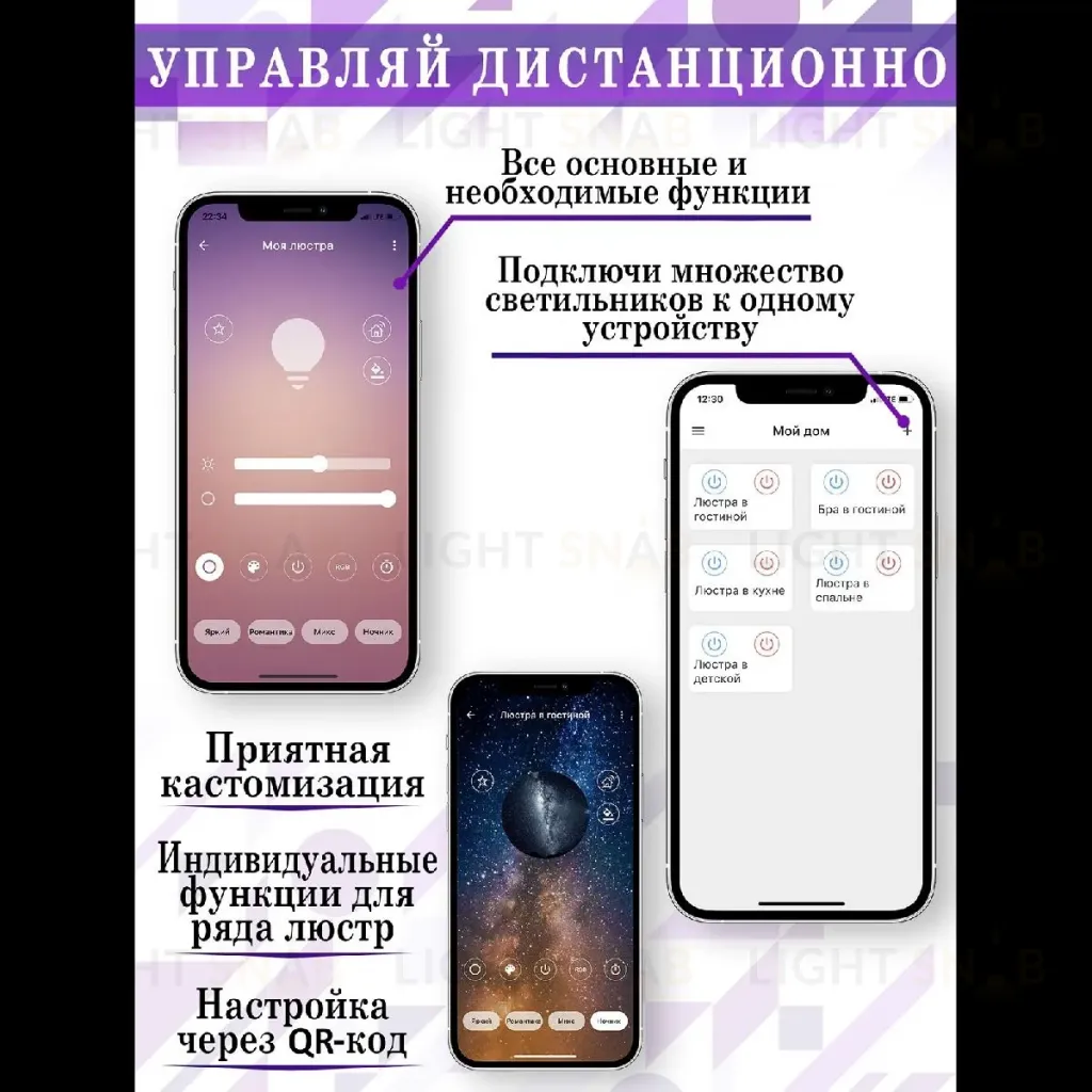 Настенный светильник Natali Kovaltseva LED LAMPS 81118/1W LED LAMPS 81118/1W