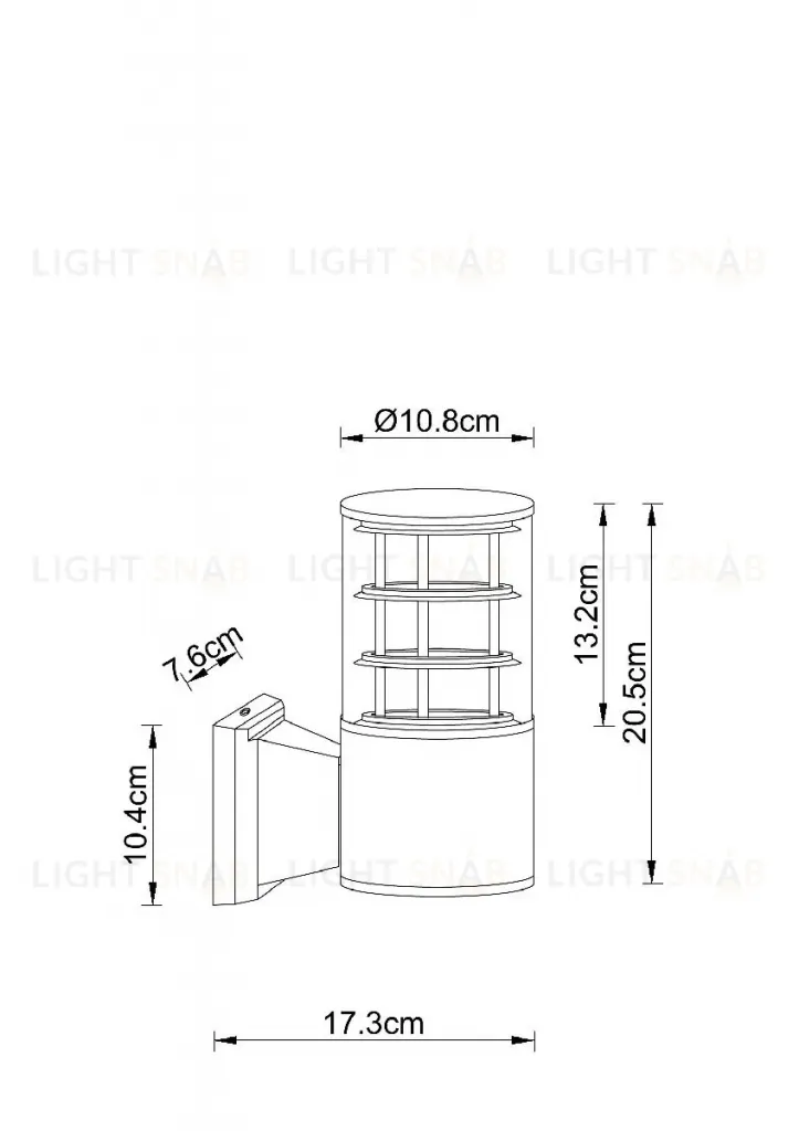Уличный настенный светильник Arte Lamp Tokyo A5315AL-1BK A5315AL-1BK
