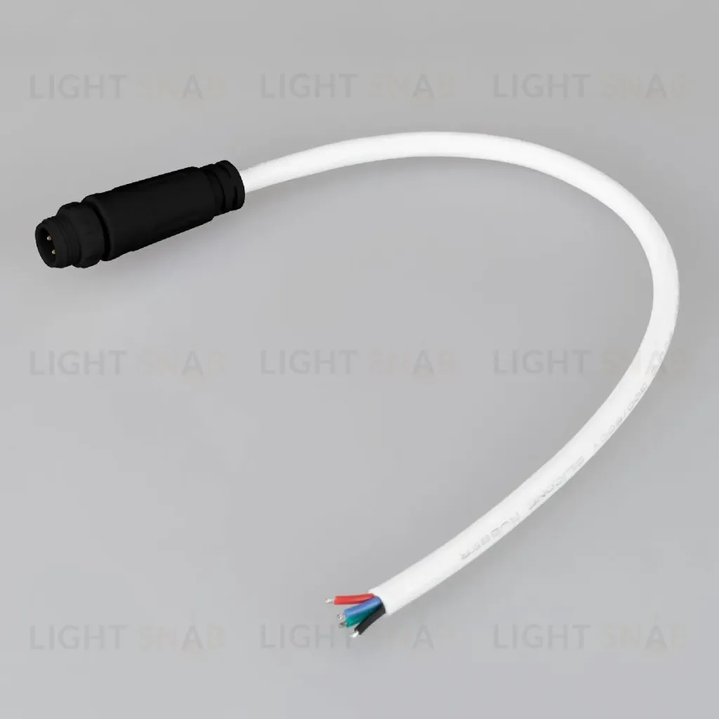 Коннектор питания Arlight MOONLIGHT-SPI/DMX-CON-POWER-MALE-BLK 051529 051529