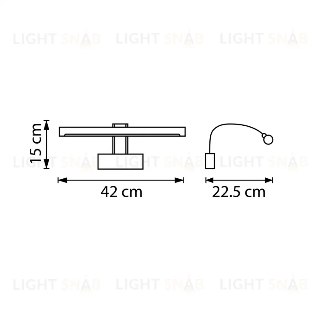 Подсветка для картин Lightstar Noce 201151 201151