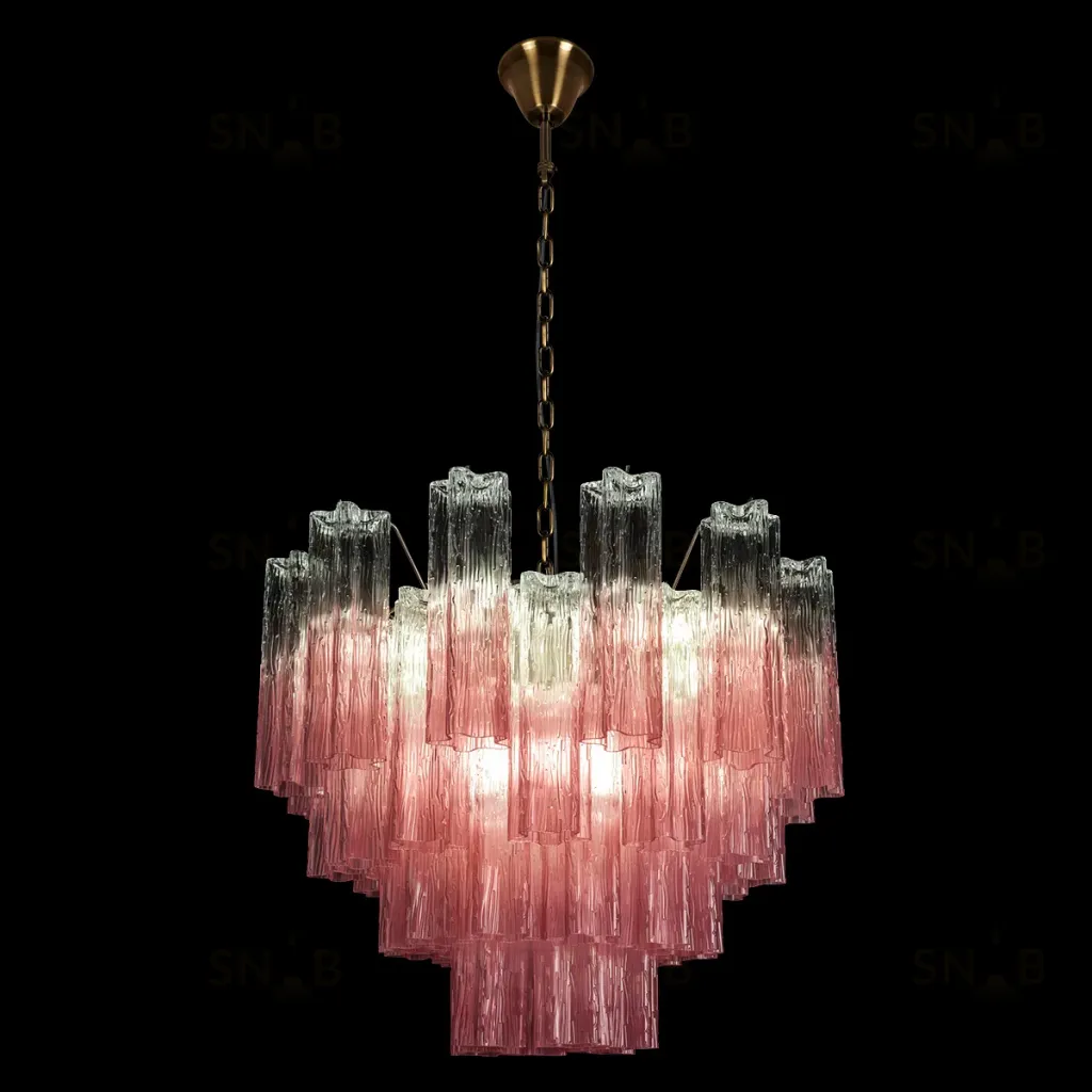 Подвесная люстра Loft IT Murano 10580/600 Clear pink 10580/600 Clear pink