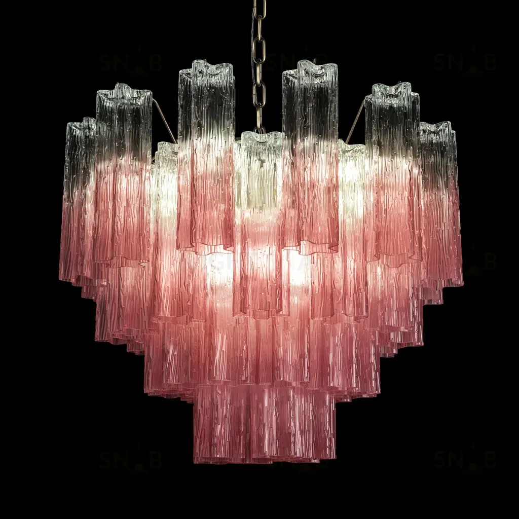 Подвесная люстра Loft IT Murano 10580/600 Clear pink 10580/600 Clear pink