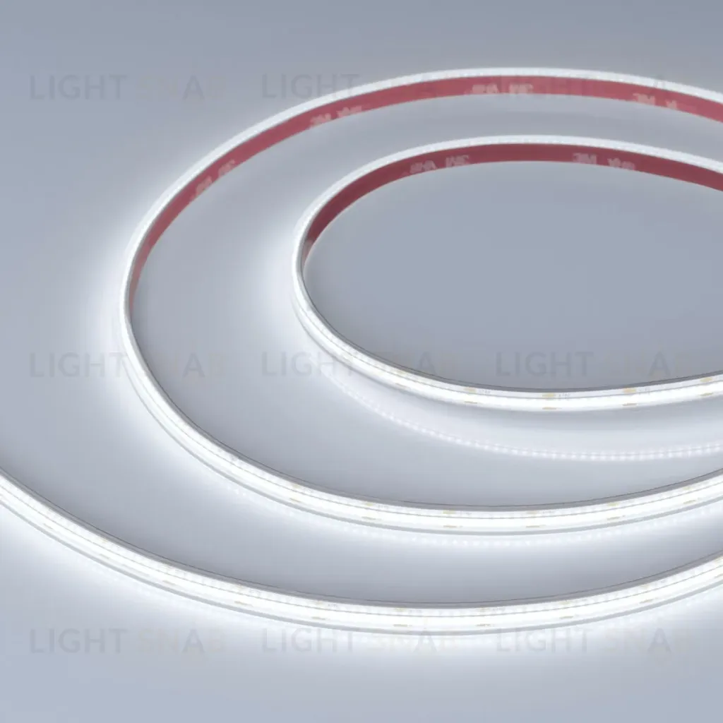 Светодиодная лента герметичная Arlight COB-PS-X400-7mm 24V White6000 (7.2 W/m, IP67, 5m) 041698(1) 041698(1)