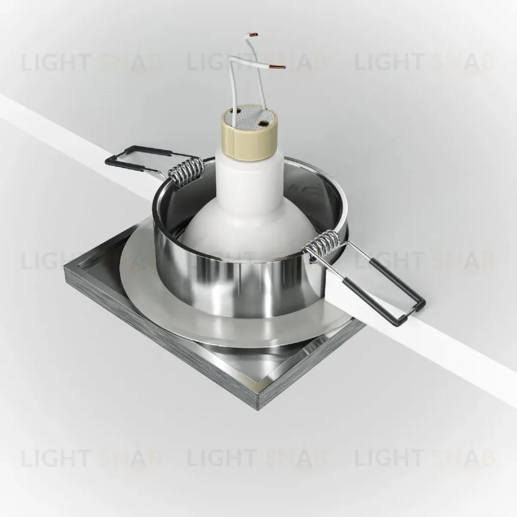 Встраиваемый светильник Maytoni Technical Stark DL083-01-GU10-SQ-S DL083-01-GU10-SQ-S