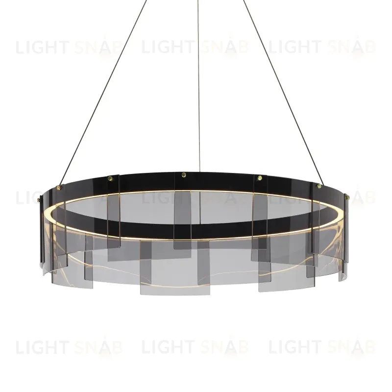Подвесная люстра Delight Collection Stratos D8825P/M black/smoky D8825P/M black/smoky