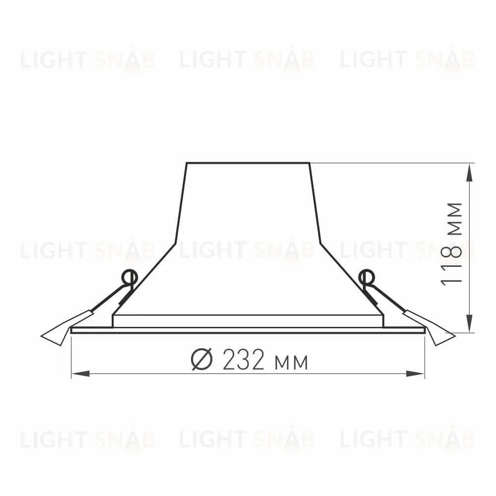 Встраиваемый светильник Arlight LEGEND 027319(1) 027319(1)
