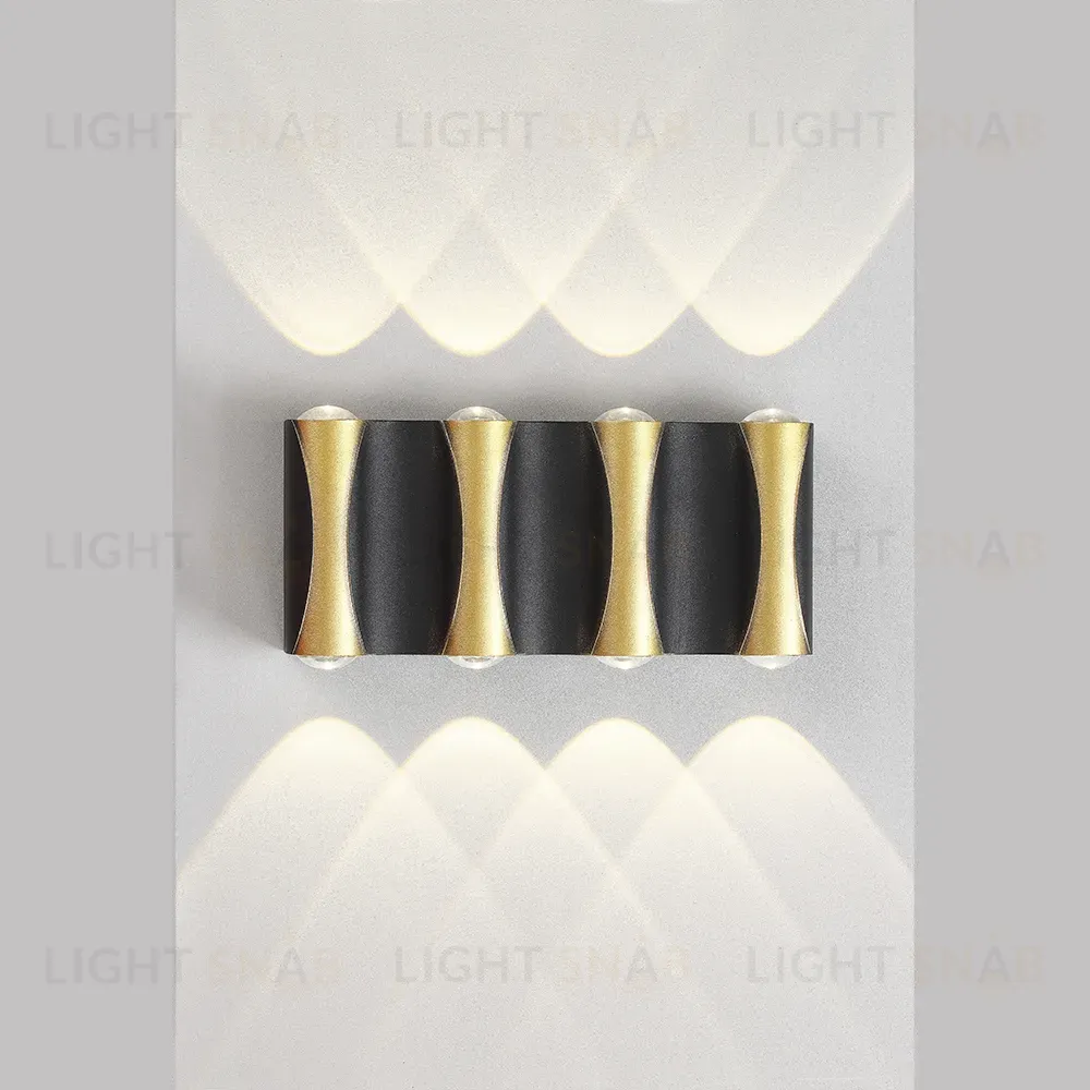 Уличный настенный светильник Crystal Lux CLT 022W4 BL-GO 4000K CLT 022W4 BL-GO 4000K
