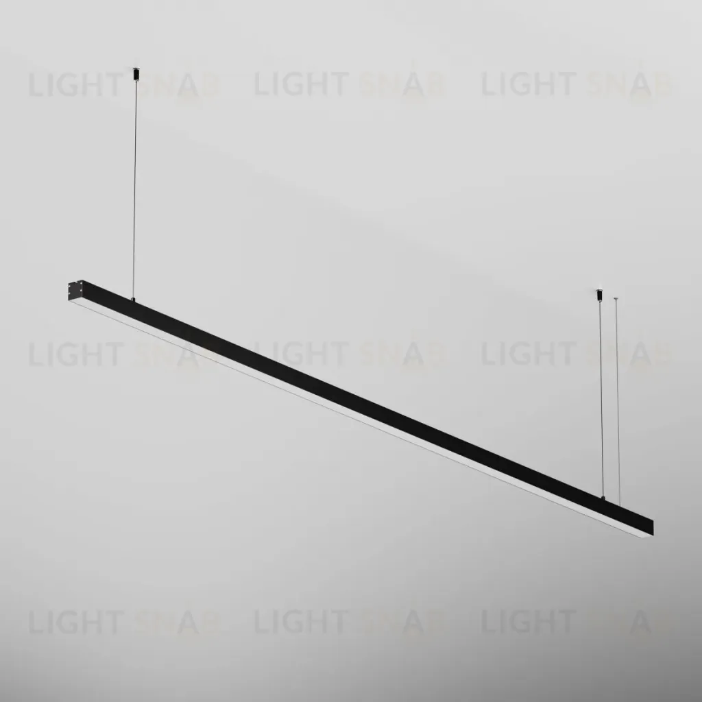 Линейный подвесной светильник Maytoni Technical 4000K 35x35 (Черный, 2 м) LL312016 LL312016