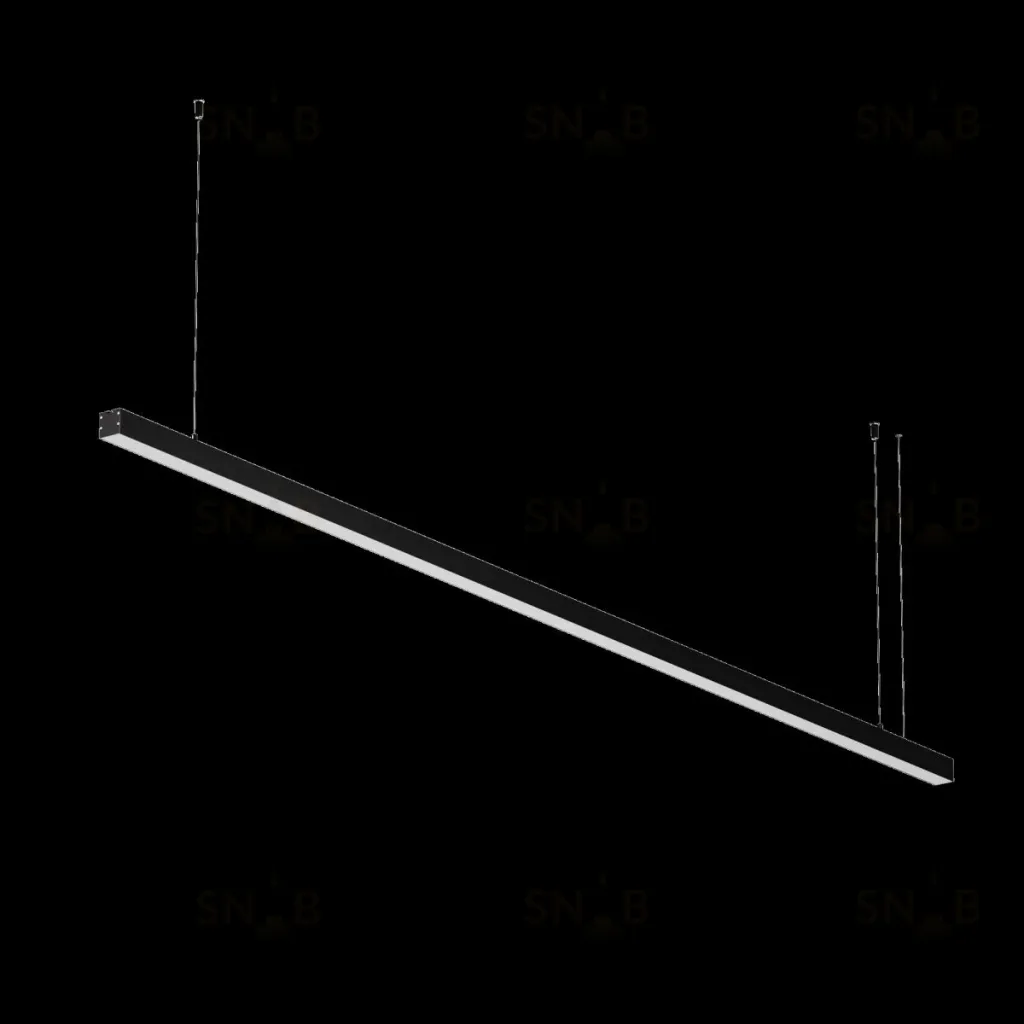 Линейный подвесной светильник Maytoni Technical 4000K 35x35 (Черный, 2 м) LL312016 LL312016