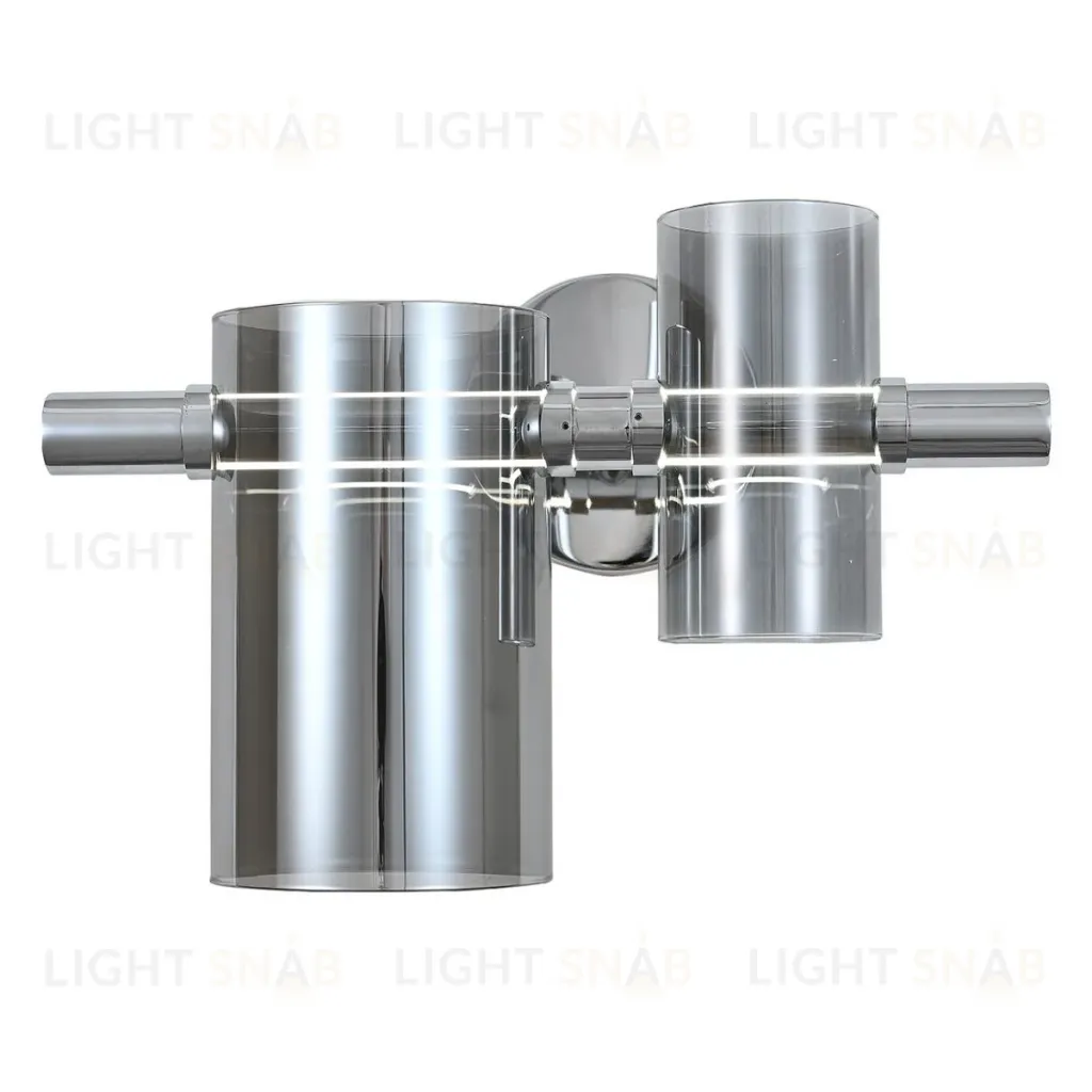 Настенный светильник Indigo Equilibrio 11076/2W Chrome V000217L V000217L