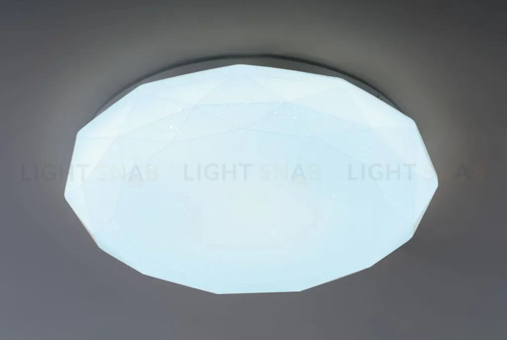 Потолочный светильник Эра Классик без ДУ SPB-6 WH 36W-6,5K Slim Sparkle Б0069790 Б0069790