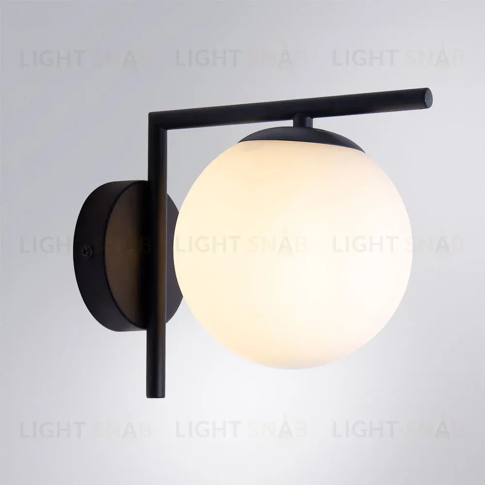 Бра Arte Lamp Bolla-unica A1924AP-1BK A1924AP-1BK