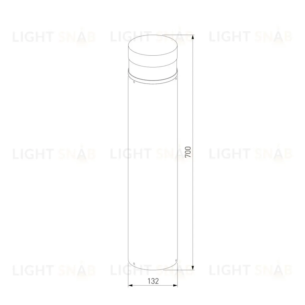 Ландшафтный светильник Elektrostandard 1532 TECHNO LED черный 4690389219184 a072085 4690389219184