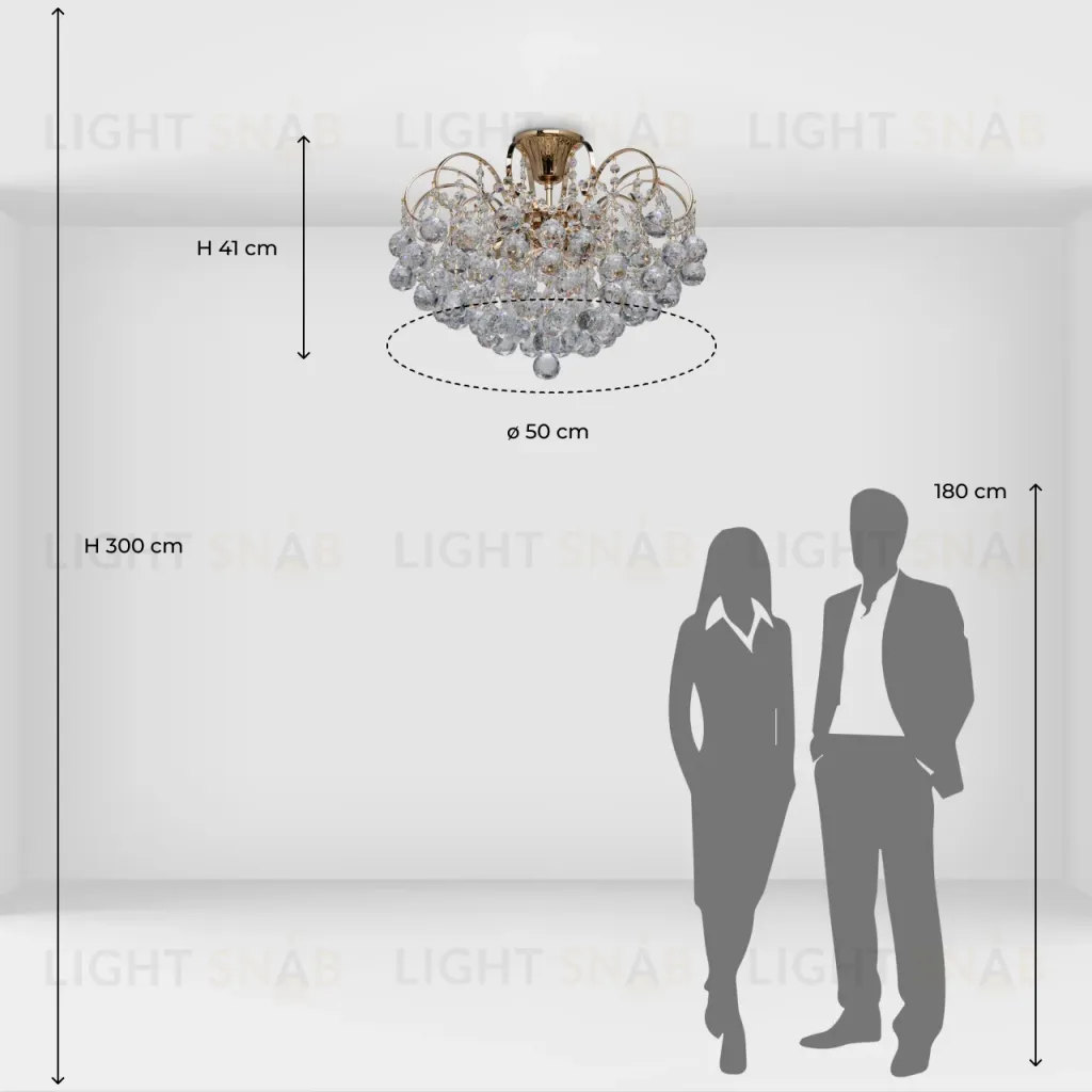Потолочная люстра MW-Light Жемчуг 9 232016406 232016406