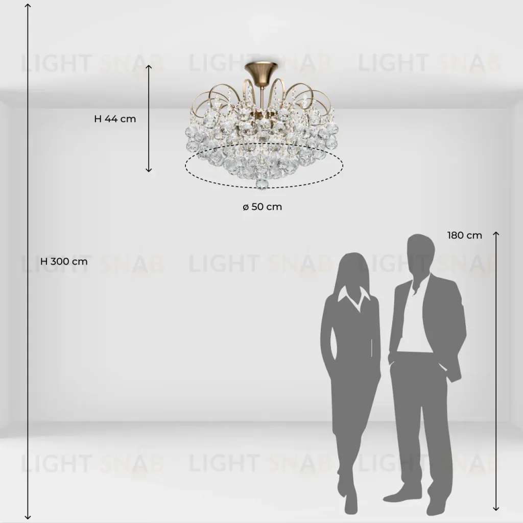 Потолочная люстра MW-Light Жемчуг 10 232016506 232016506