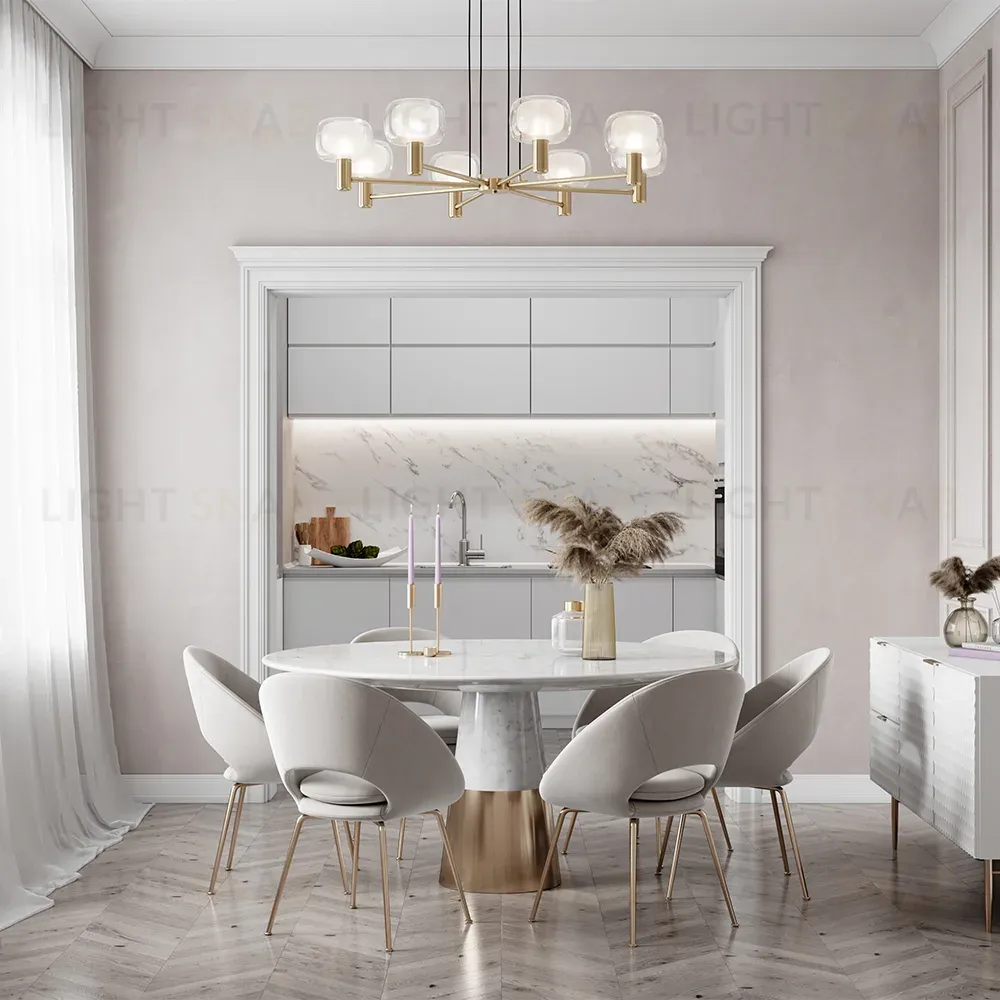Подвесная люстра Maytoni Vision MOD411PL-08G MOD411PL-08G
