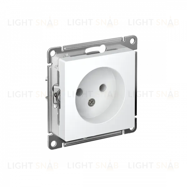 Розетка б/з без шторок, 16А, механизм Systeme Electric AtlasDesign Лотос ATN001341 ATN001341