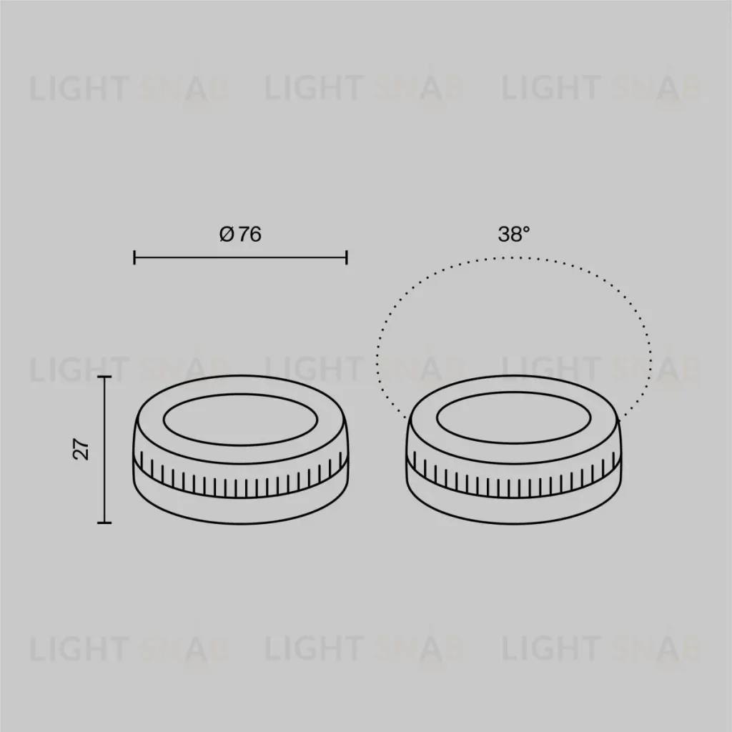 Светодиодная лампа Voltega Ультра Стандарт GX53 Lens 9Вт 4000K 3081 3081