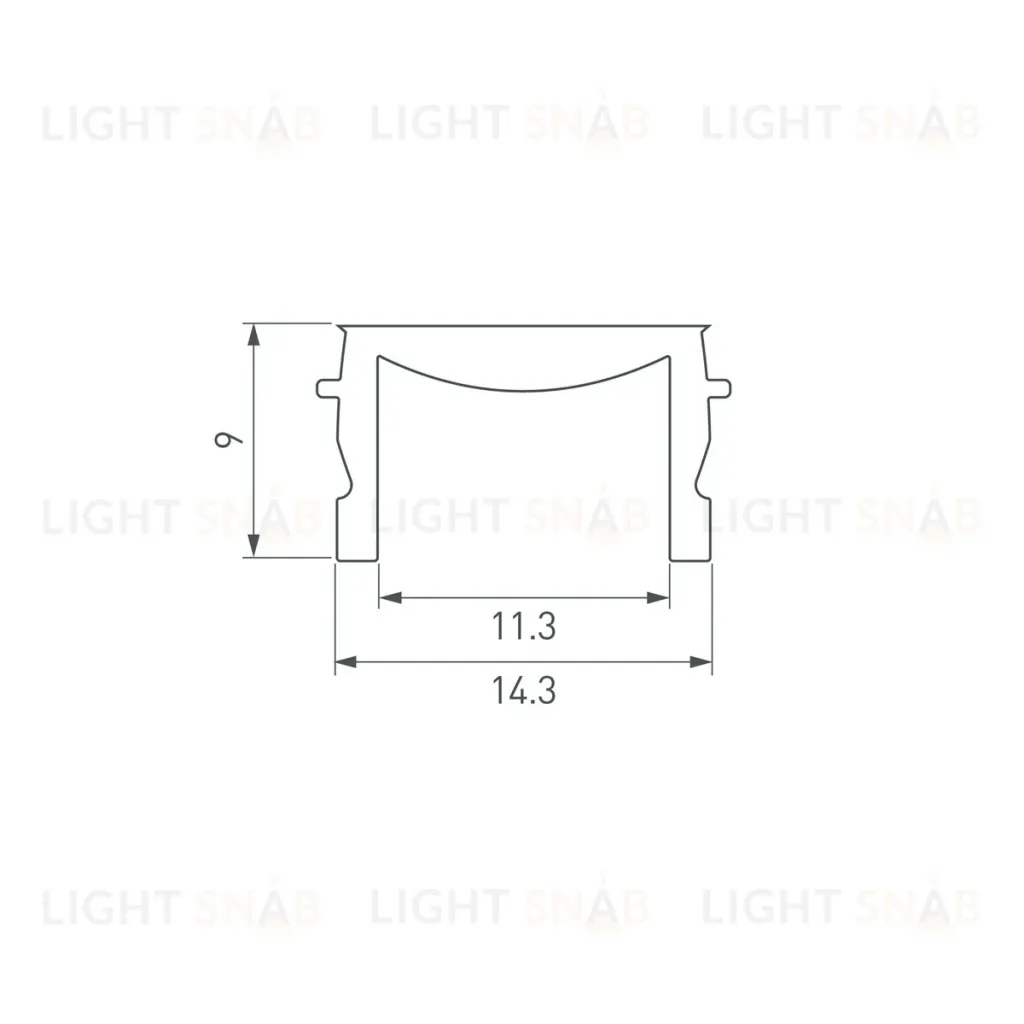 Экран матовый Arlight HR-M-IP65-2000 065928 065928