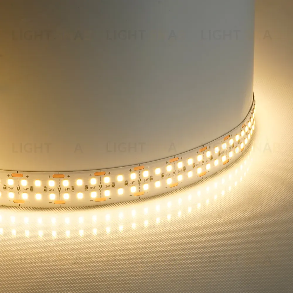 Светодиодная лента двухрядная Feron LS509 288SMD(2835)/м 30Вт/м 24V 3000К IP20 53475 53475