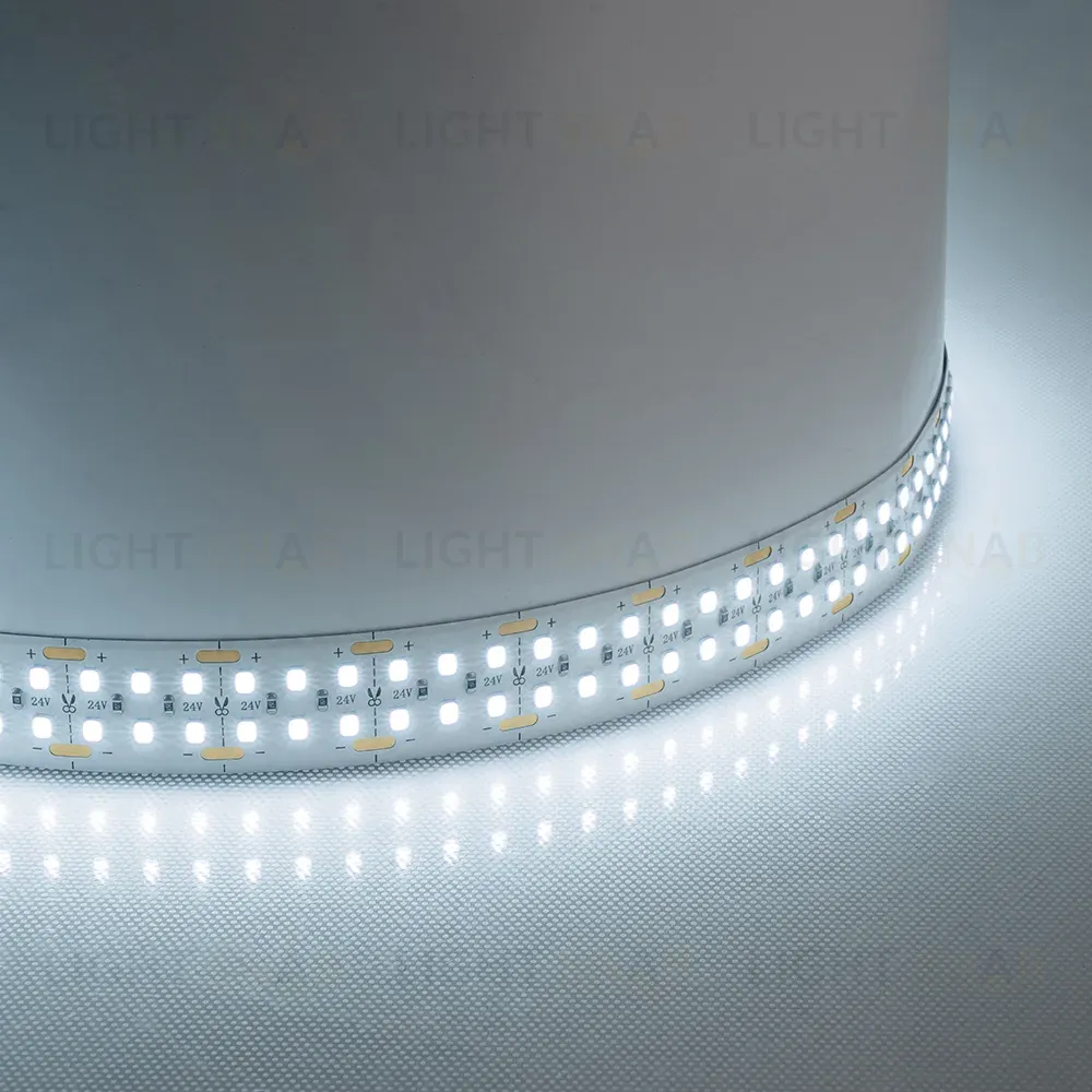 Светодиодная лента двухрядная Feron LS509 288SMD(2835)/м 30Вт/м 24V 6500К IP20 53477 53477