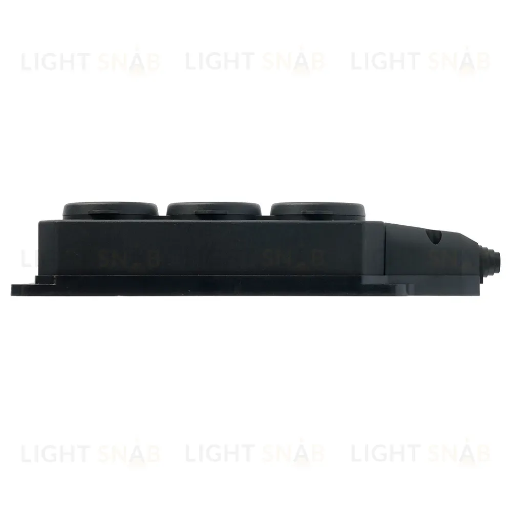 Розетка переносная 3-местная c/з Stekker RST16-3-44 250В 16А IP44 черный 50806 50806