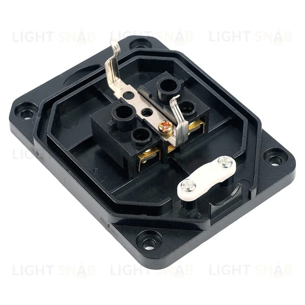 Розетка переносная 1-местная c/з Stekker RST16-1-44 250В 16А IP44 черный 50804 50804