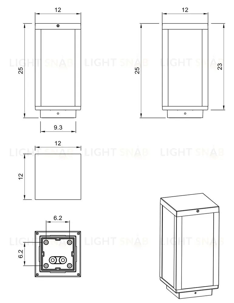 Ландшафтный светильник Arte Lamp Belfast A4559FN-1BK A4559FN-1BK
