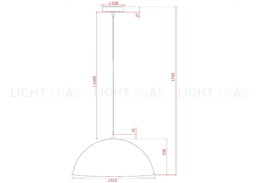 Подвесной светильник Arte Lamp Carmel A7105SP-1BK A7105SP-1BK