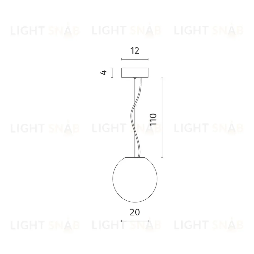 Подвесной светильник Divinare Magma 1535/33 SP-6 1535/33 SP-6