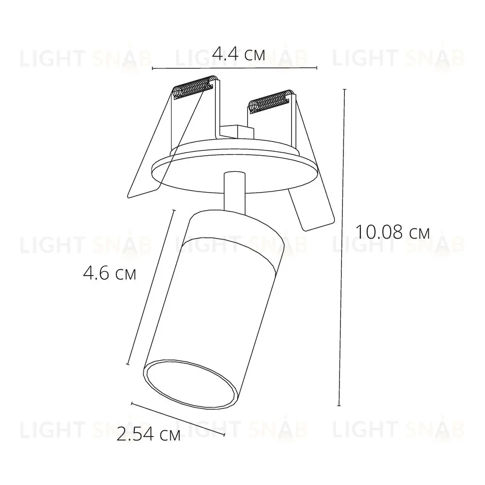 Подсветка для ювелирных изделий Arte Lamp Presto A6386PL-1BK A6386PL-1BK