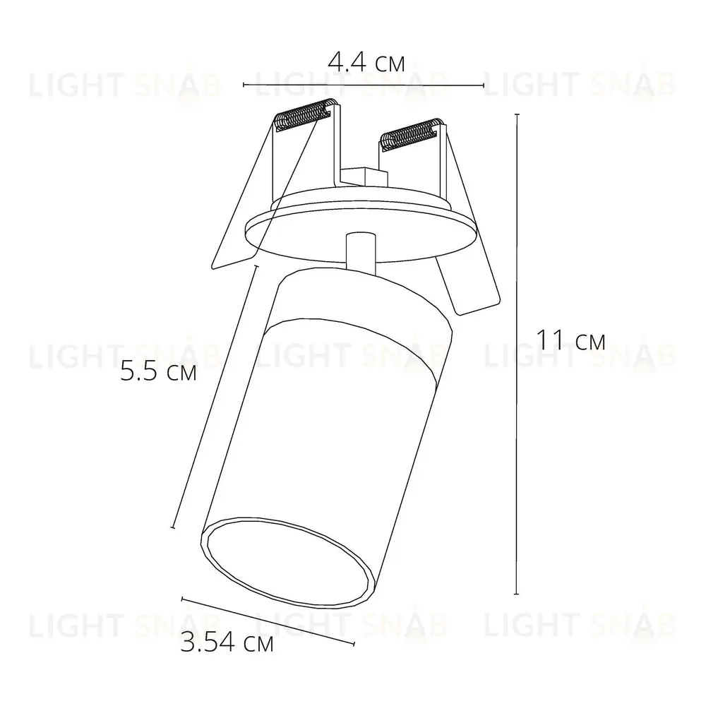 Подсветка для ювелирных изделий Arte Lamp Presto A6387PL-1BK A6387PL-1BK