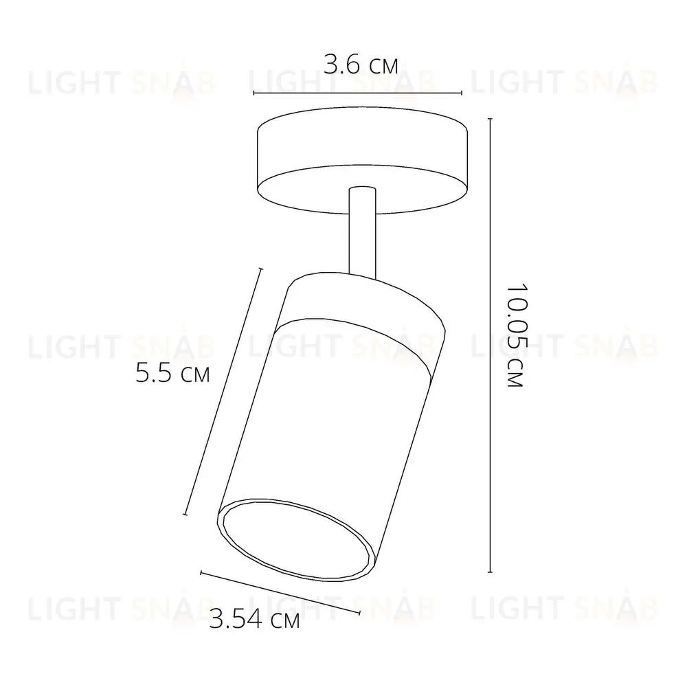 Подсветка для ювелирных изделий Arte Lamp Presto A6393PL-1BK A6393PL-1BK
