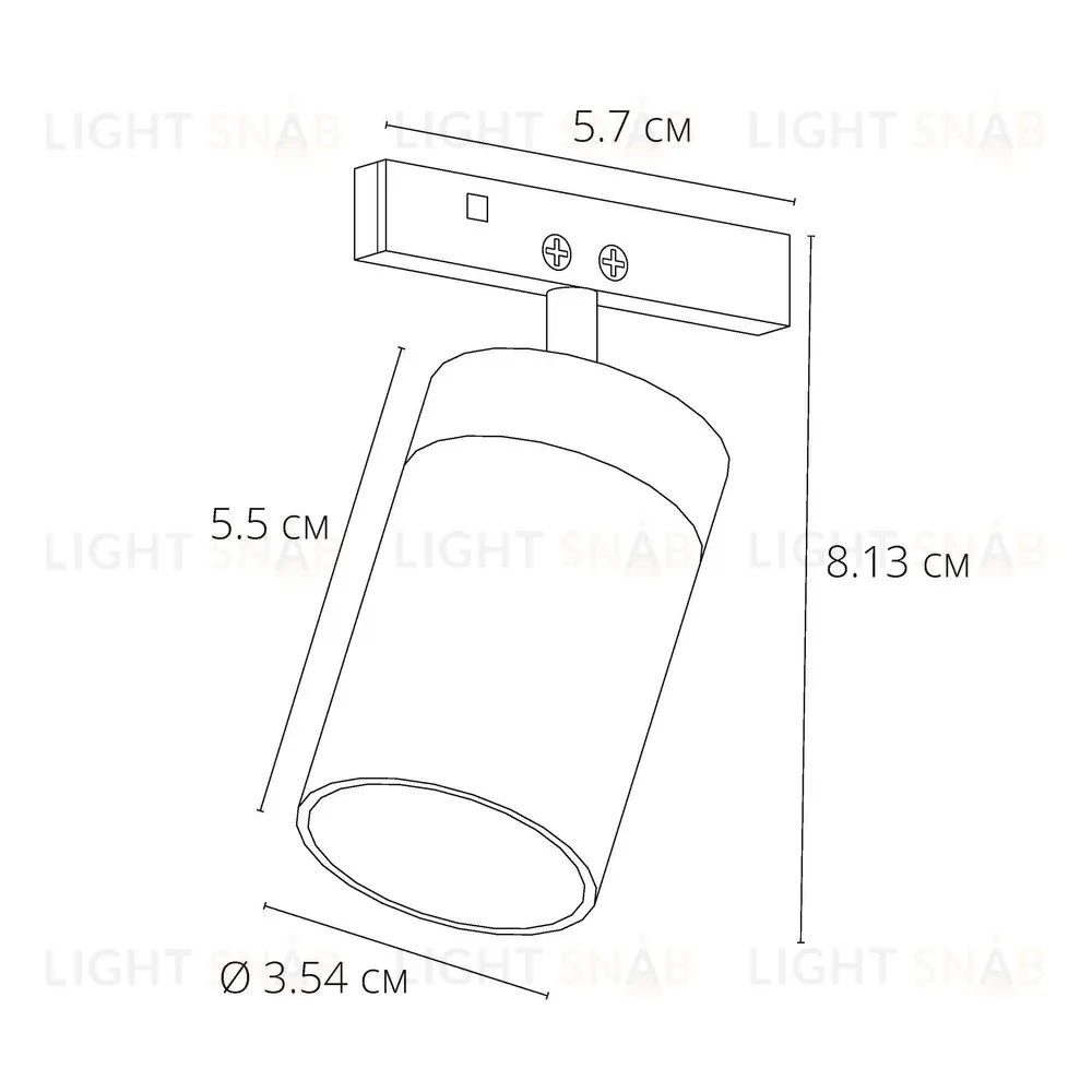 Трековый магнитный светильник Arte Lamp Presto A6328PL-1BK A6328PL-1BK
