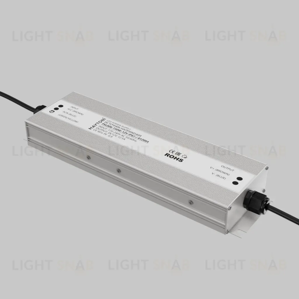 Источник напряжения Maytoni Led Strip PSL008 12В 150Вт IP67 812004 812004