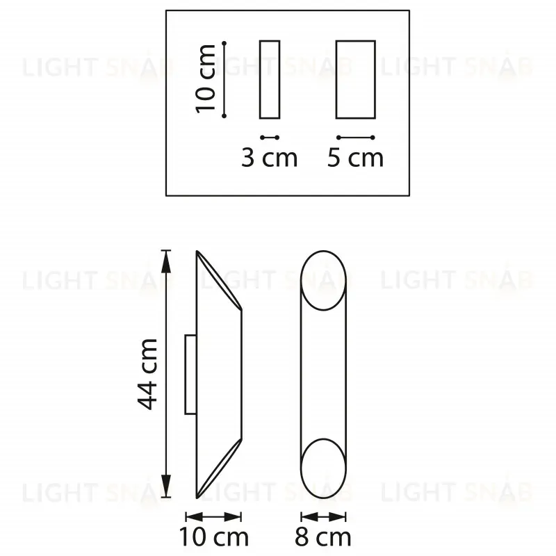 Бра Lightstar Siena 720627 720627