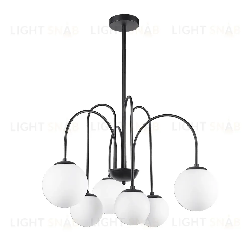 Люстра на штанге Arte Lamp Mebsuta A1675LM-6BK A1675LM-6BK