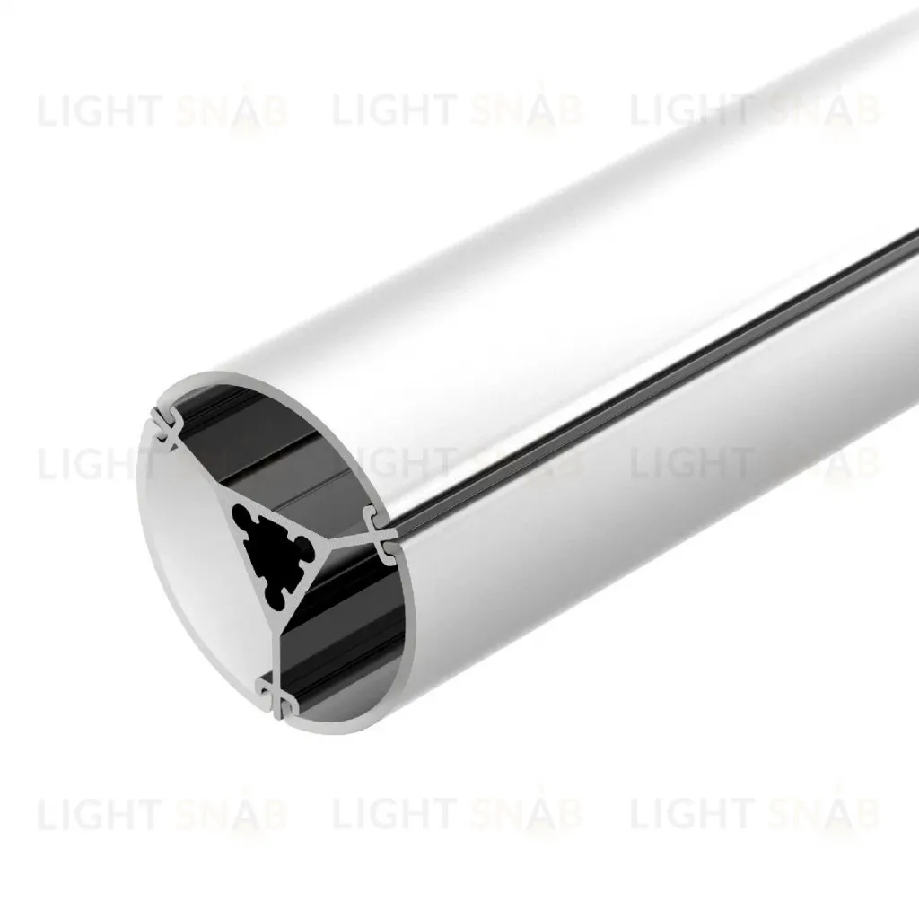 Алюминиевый профиль Arlight ROUND-D36-360-2500 ANOD BLACK 050250 050250