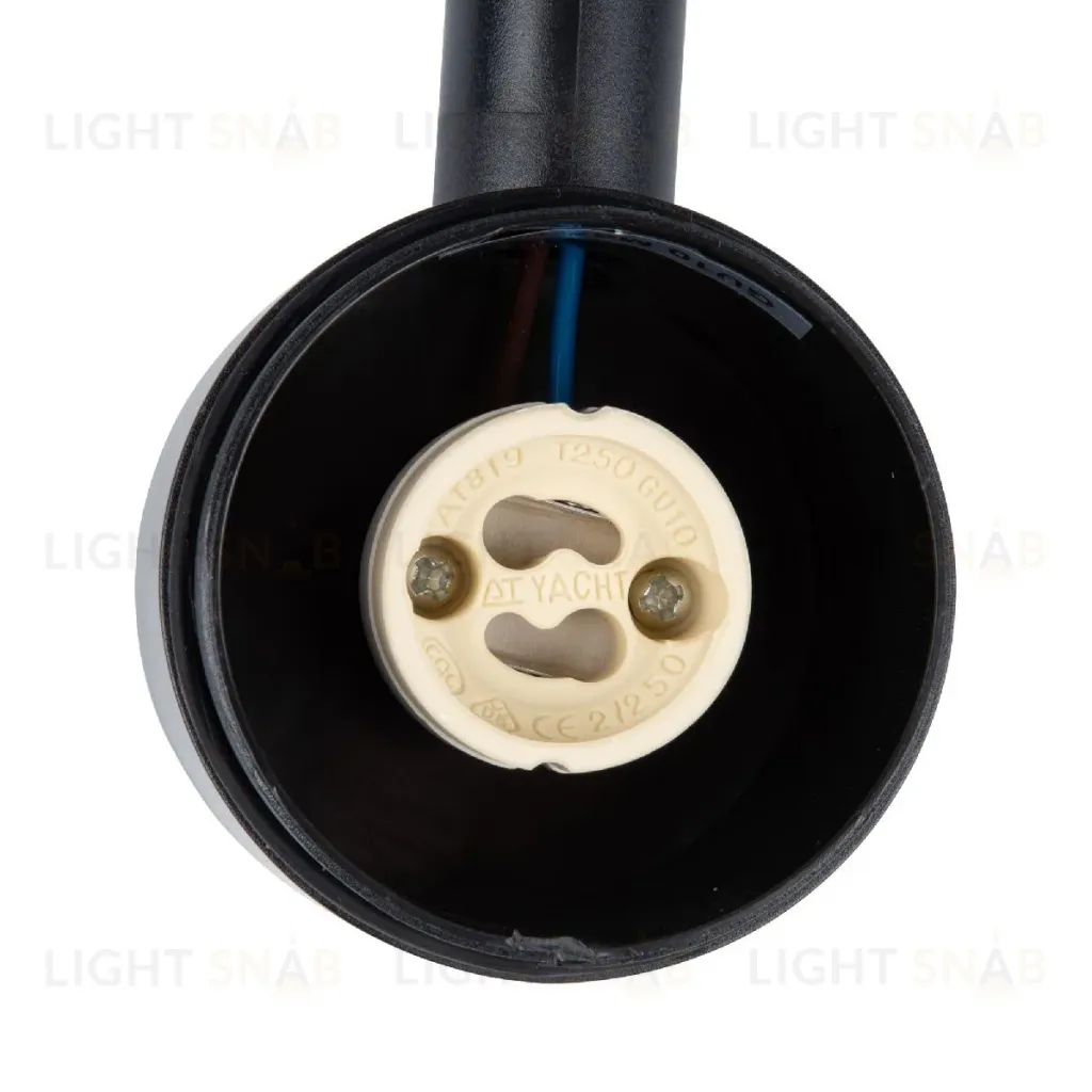 Уличный настенный светильник Uniel UUL-S21С-7W/GU10 IP65 BLACK UL-00011269 UUL-S21С-7W/GU10 IP65 BLACK