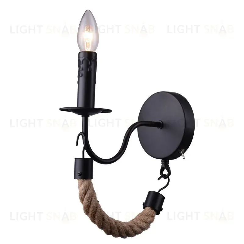 Бра Arte Lamp Marsiglia A8956AP-1BK A8956AP-1BK