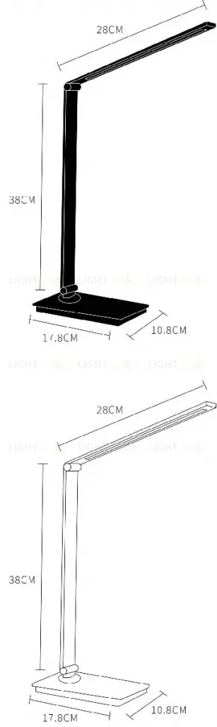Настольная лампа Arte Lamp Edward A5126LT-1WH A5126LT-1WH